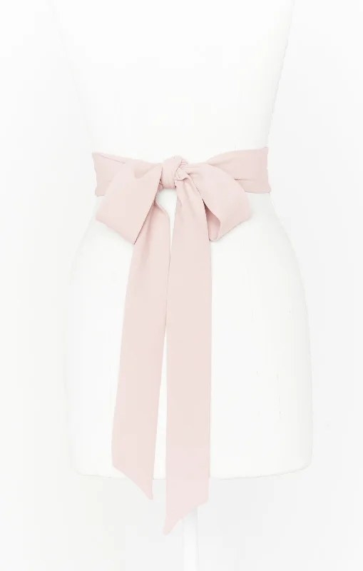 Bridesmaid Sash ~ Dusty Blush Stretch