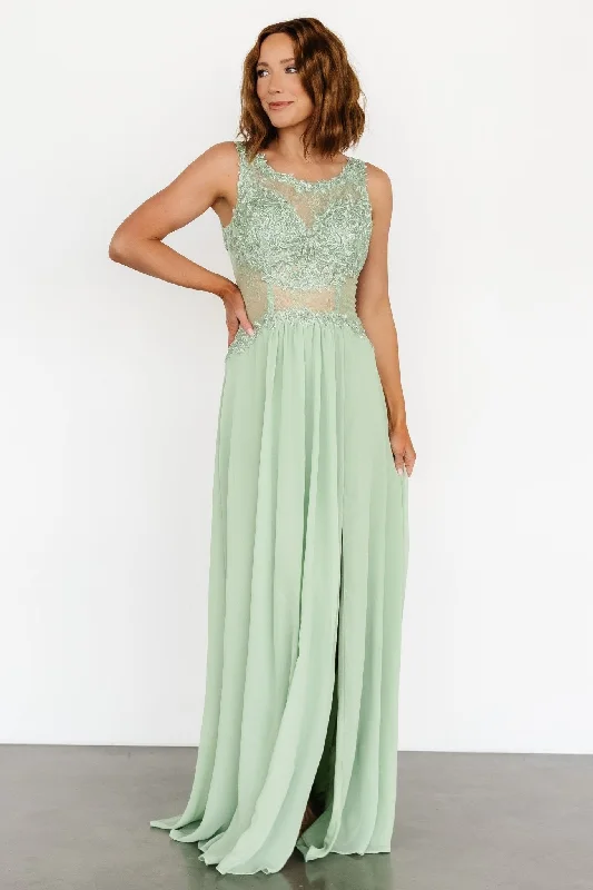 Konstantina Gown | Sage